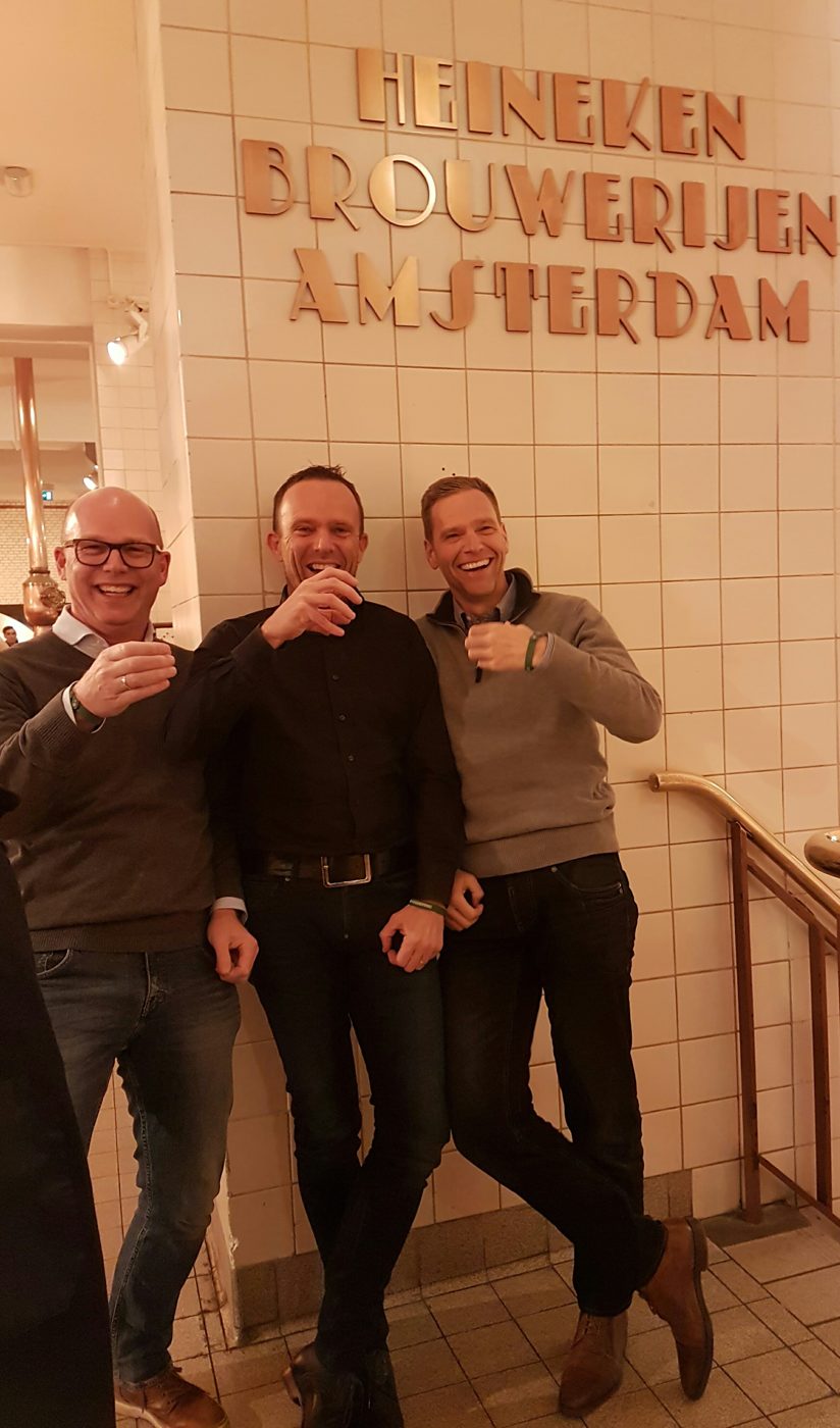 Anne met vrienden